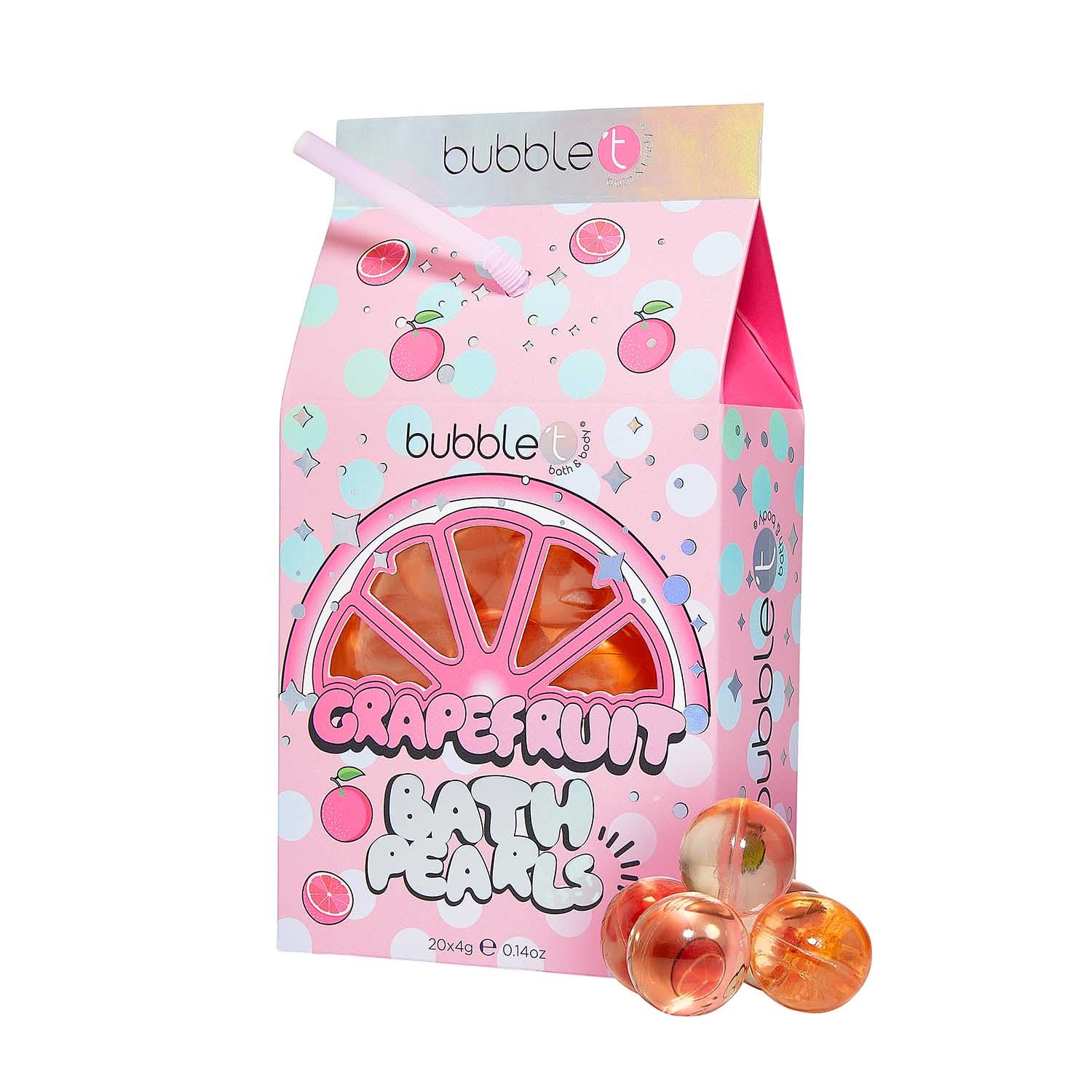Grapefruit Melting Oil Bath Pearls (20 x 4g)