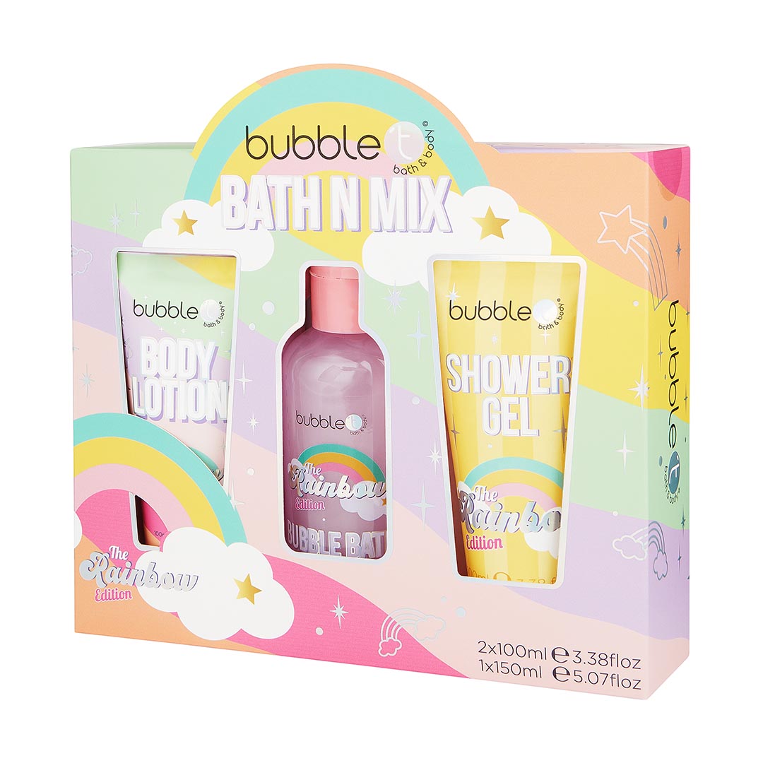 Rainbow Tea Bath N' Mix Gift Set