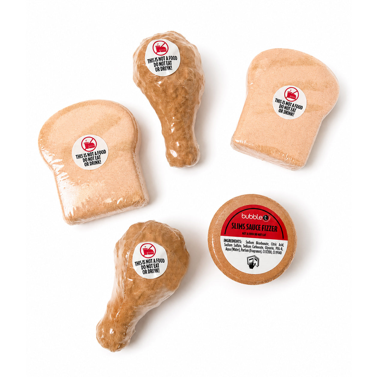 Bubble T x Slim Chickens Bath Bomb Gift Set