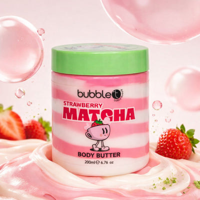 Strawberry Matcha Skincare Bundle - Set of 3