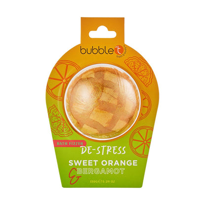 Sweet Orange & Bergamot De-Stress Bath Bomb