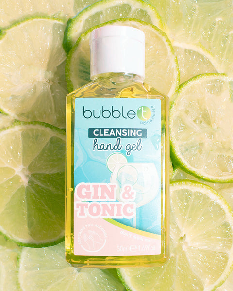 gin and tonic quick drying anti-bacterial hand cleansing gel