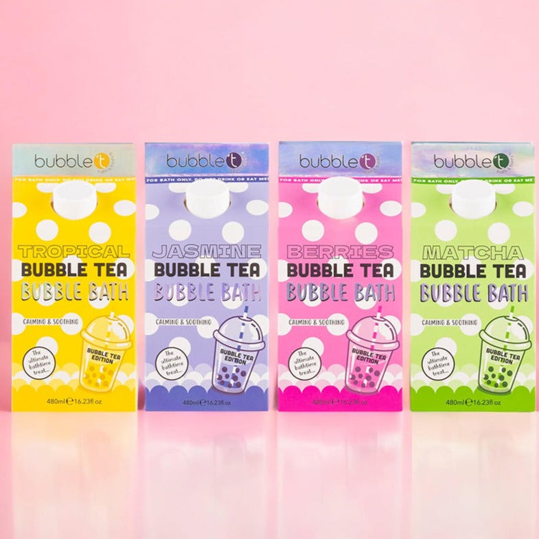 Bubble Tea Bubble Bath Bundle (4 x 480ml)