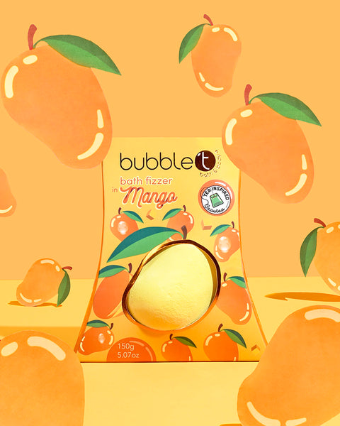 Mango Bath Bomb Fizzer - Fruitea Edition (150g)
