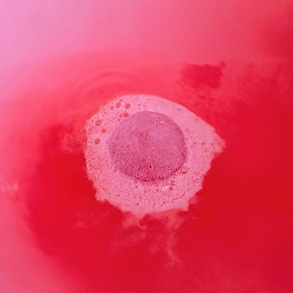 Hibiscus & Acai Berry Tea Bath Bomb Fizzer (180g)